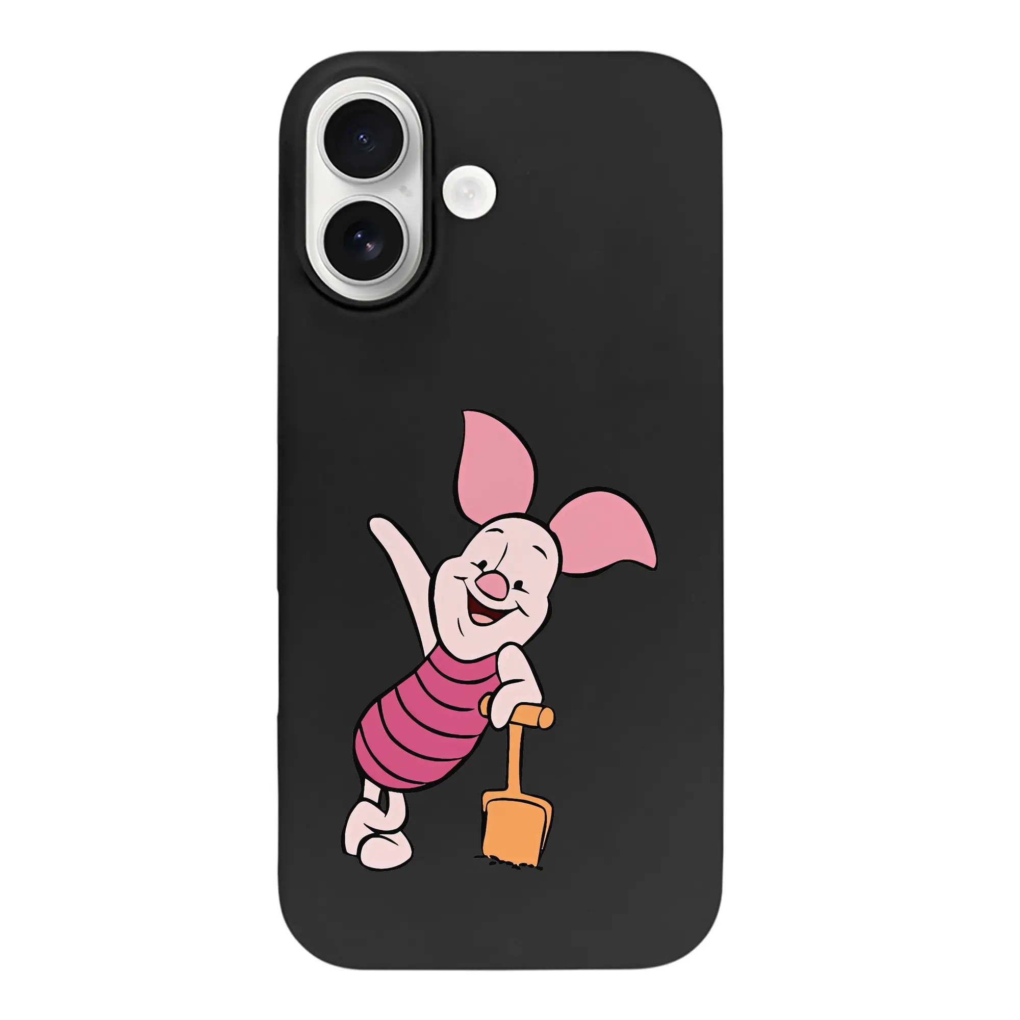 プーさん グッズ ピグレット - iPhone 17 シリーズ シリコンケース 薄型 耐衝撃 指紋防止 ソフトタッチカバー 精密フィット 傷防止 保護ケース iPhone 17/17 Air/17 Pro/17 Pro Max 対応